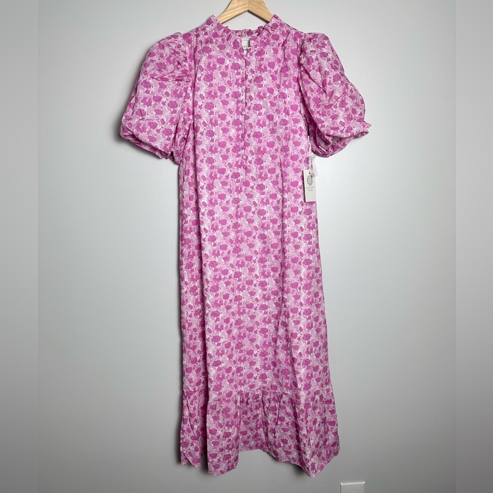 HYACINTH HOUSE
Pink and White Floral Mimi Midi Dress - Picture 7 of 12